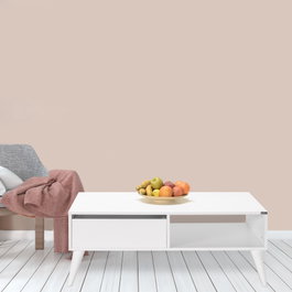 Hanah Home Mesa de Centro Blanco Diamante